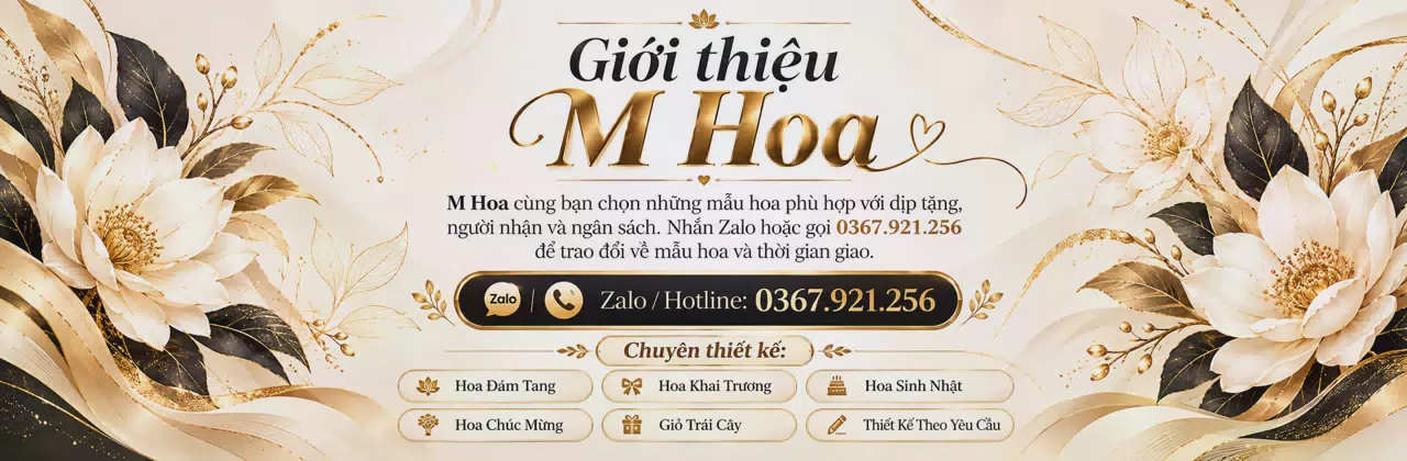Ảnh bìa Shop hoa tươi Xã Kỳ Xuân Hà Tĩnh - Từ lời nhắn đến món hoa vừa ý